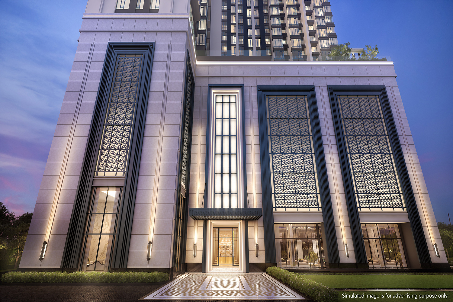 Address exterior