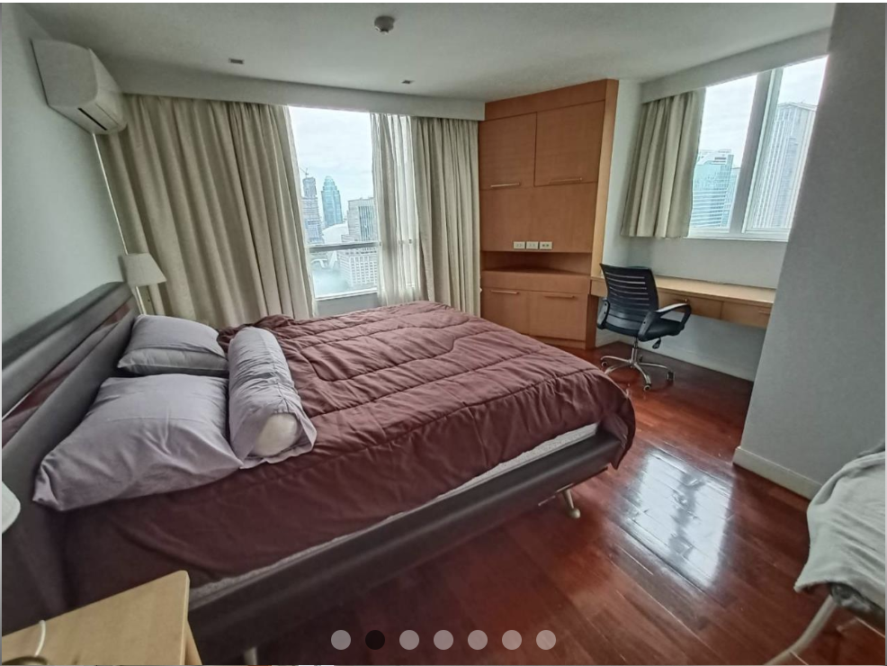 3 bedrooms 3 bathrooms urbana langsuan for rent
