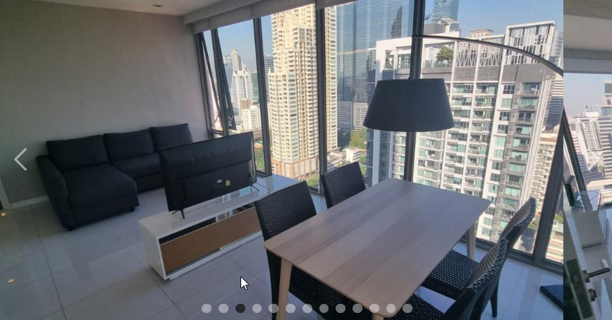 2 bedrooms, 2 bathrooms size 78sqm. Nara 9 for Rent