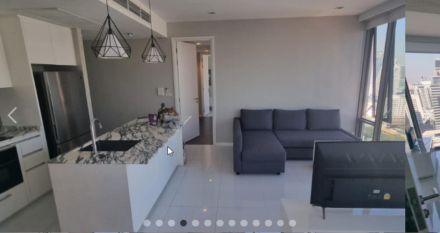 2 bedrooms, 2 bathrooms size 78sqm. Nara 9 for Rent