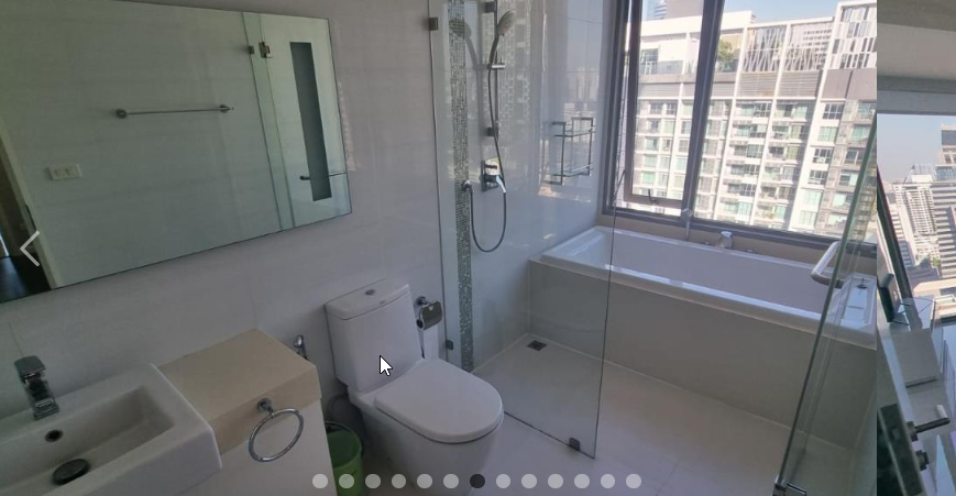 2 bedrooms, 2 bathrooms size 78sqm. Nara 9 for Rent