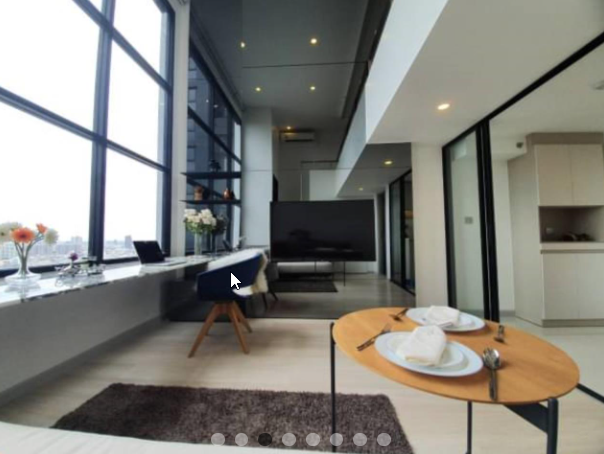 1 Bedroom 1 Bathroom Size 37sqm KnightsBridge Prime Sathon for Rent