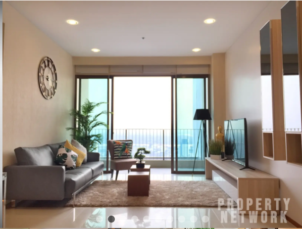 2 Bedrooms 2 Bathrooms Size 72sqm. The Address Chidlom for Rent