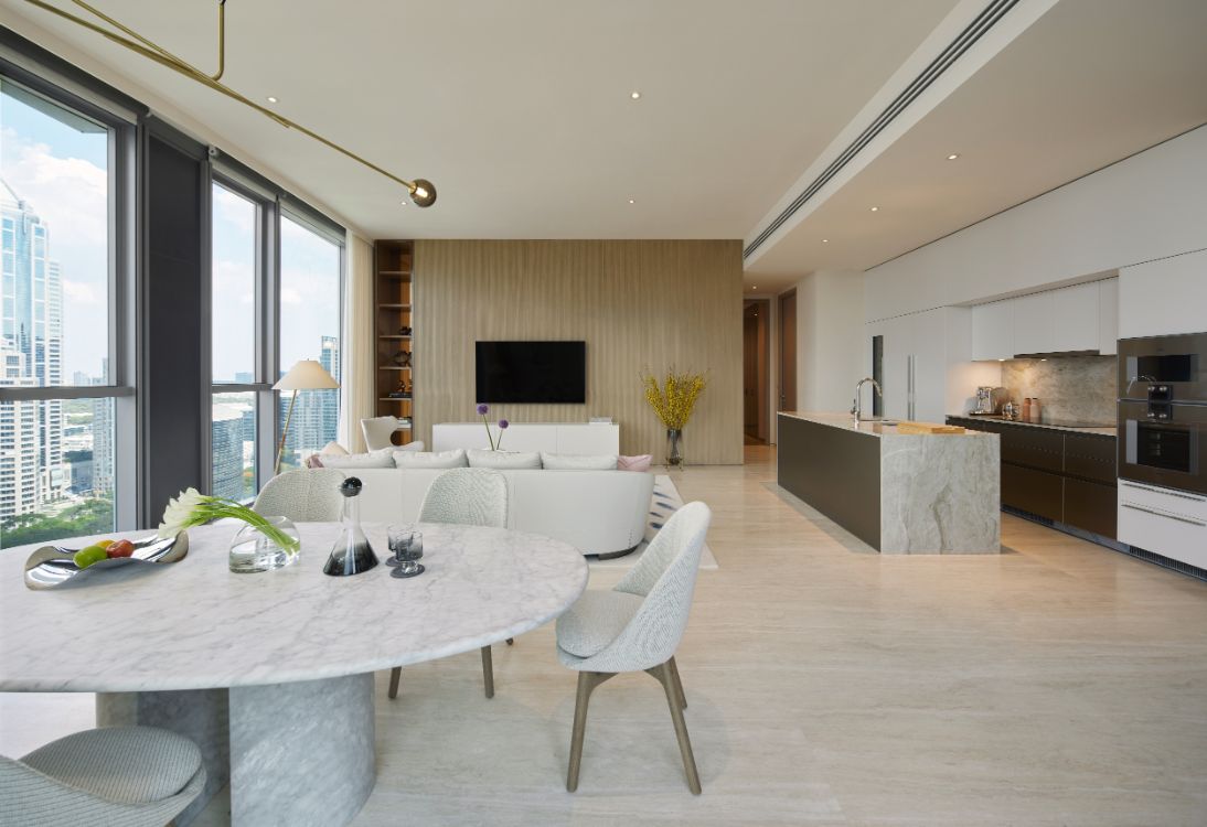 3 Bedroom, 3 Bathroom 241- 247 Sqm Scope Langsuan Price starts at 160 MB (156MB still available)