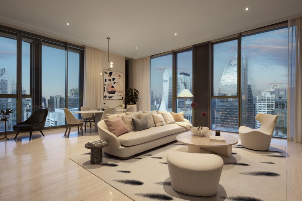 3 Bedrooms, 3 Bathrooms 436 sq.m. (Only 1 unit left on the 31st floor with Fully-Furnished For Sale 436 MB