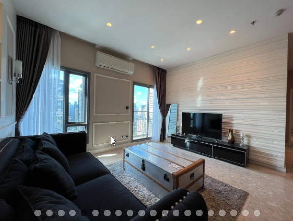 2 Bedrooms 2 Bathrooms Size 74sqm. The Crest Sukhumvit 34 for Rent