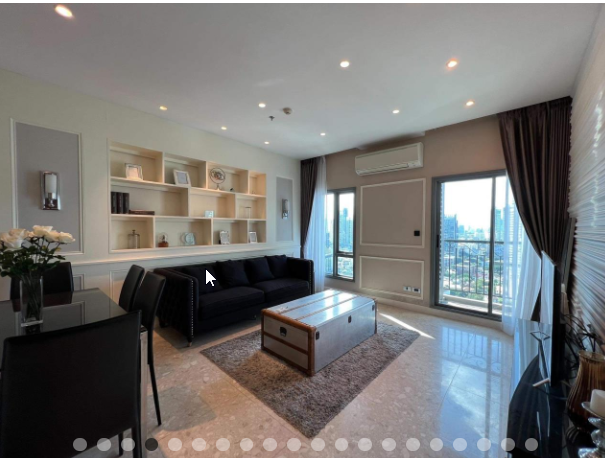 2 Bedrooms 2 Bathrooms Size 74sqm. The Crest Sukhumvit 34 for Rent