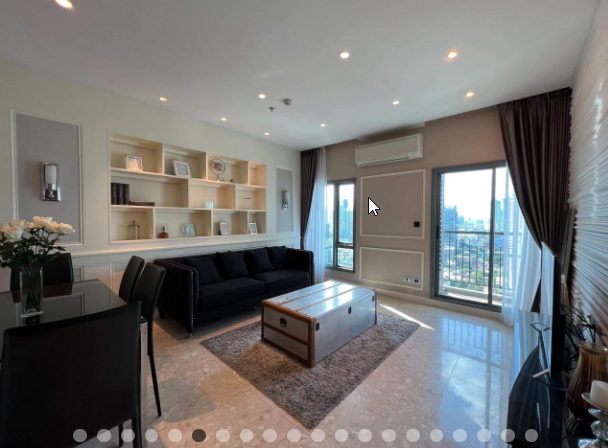 2 Bedrooms 2 Bathrooms Size 74sqm. The Crest Sukhumvit 34 for Rent