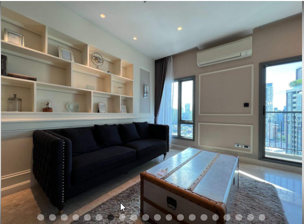 2 Bedrooms 2 Bathrooms Size 74sqm. The Crest Sukhumvit 34 for Rent