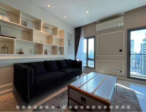 2 Bedrooms 2 Bathrooms Size 74sqm. The Crest Sukhumvit 34 for Rent