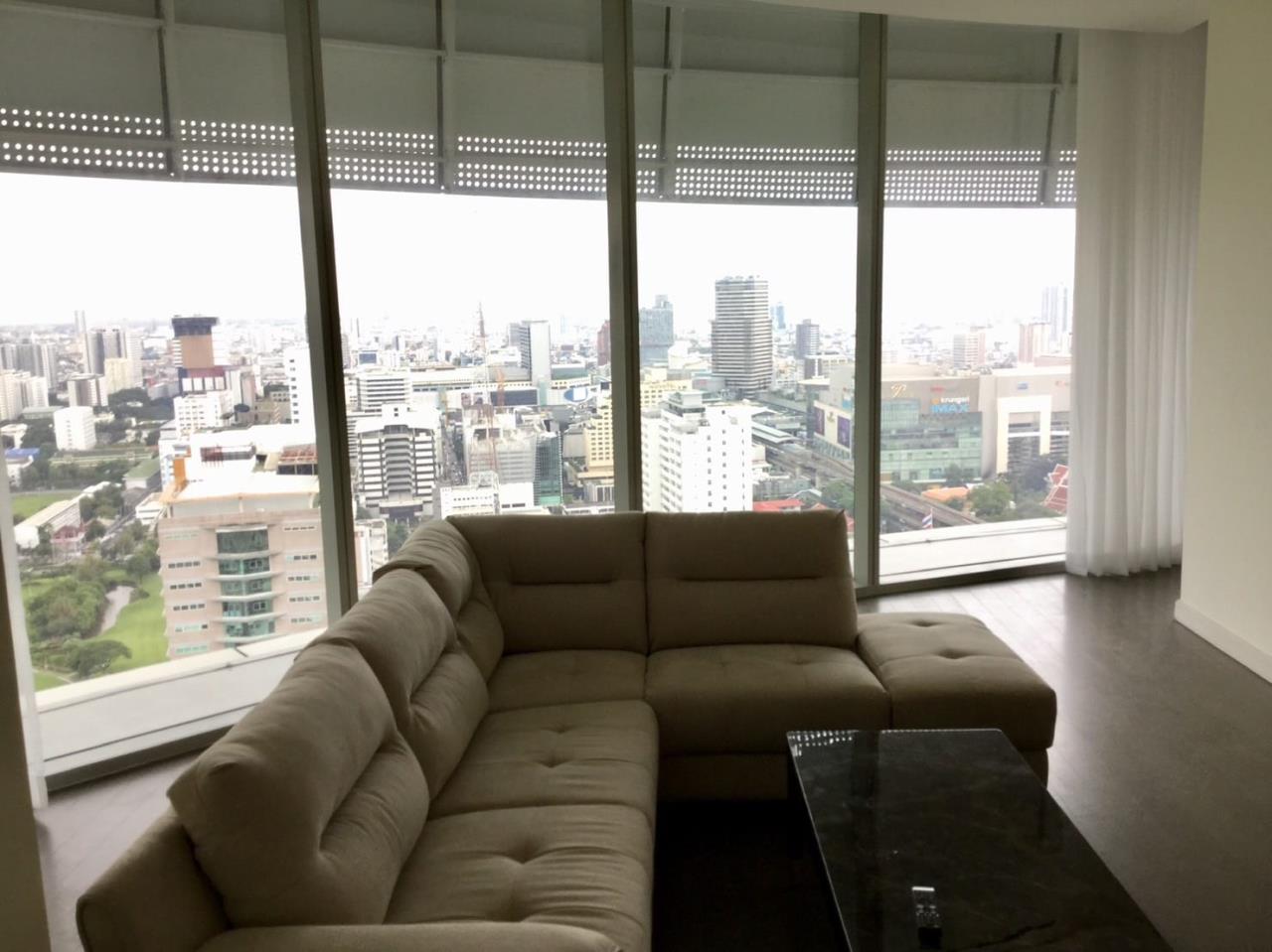 2 bedrooms 2 bathrooms magnolias ratchadamri boulevard for rent