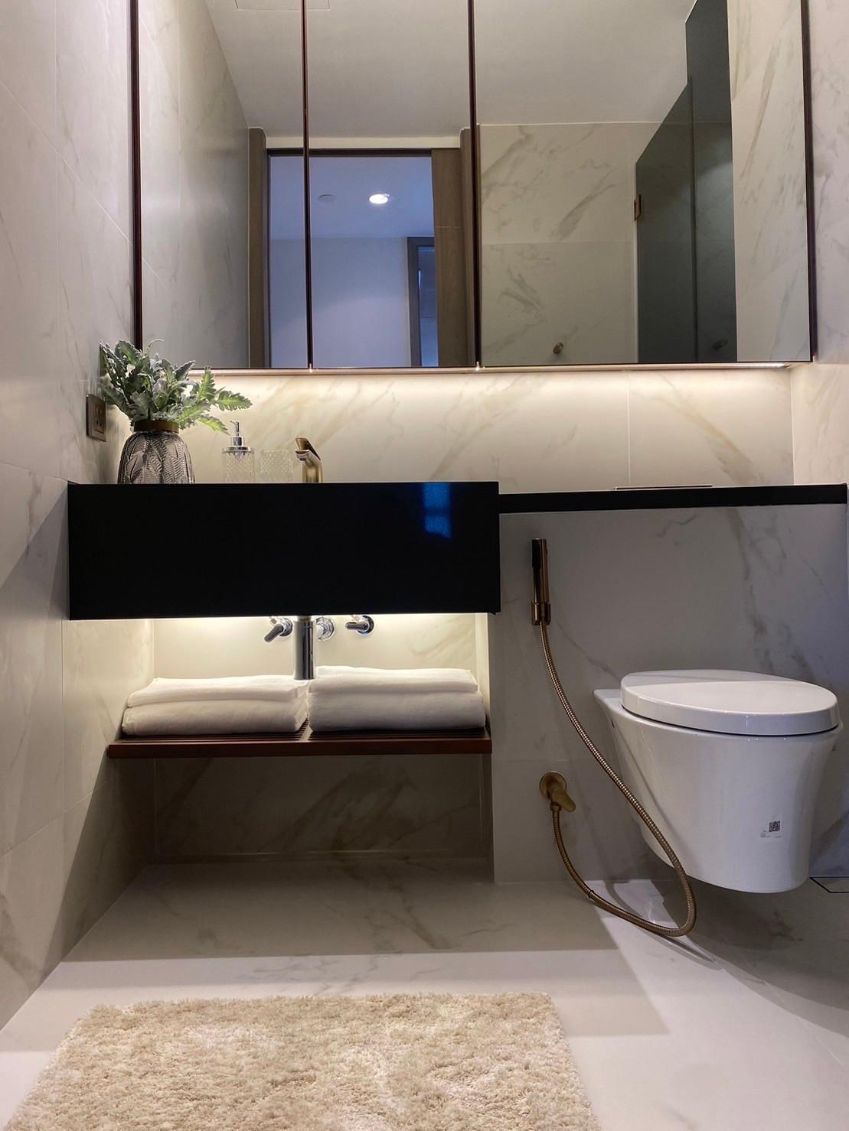 2 Bedrooms, 2 Bathrooms 102sqm 29th Flr The Estelle Phrom Phong For Rent