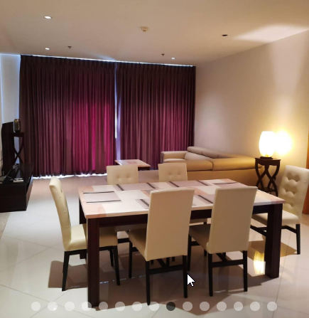 2 Bedrooms, 2 Bathrooms Size 114sqm The Empire Place For Rent