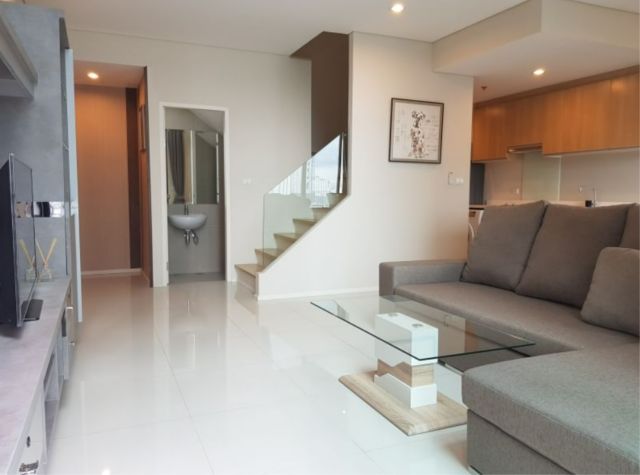 2 bedrooms 2 bathrooms villa asoke condominium for rent