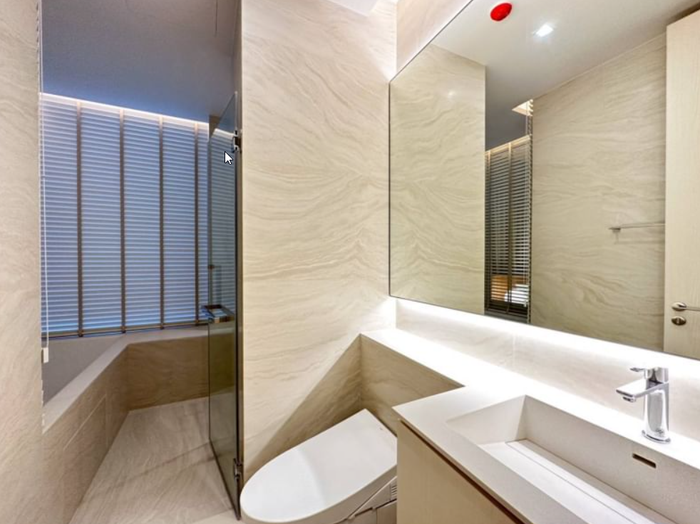 1 Bedroom, 1 Bathroom 53 sqm size 10th Flr The Strand Thonglor For Rent 70,000 THB/Month