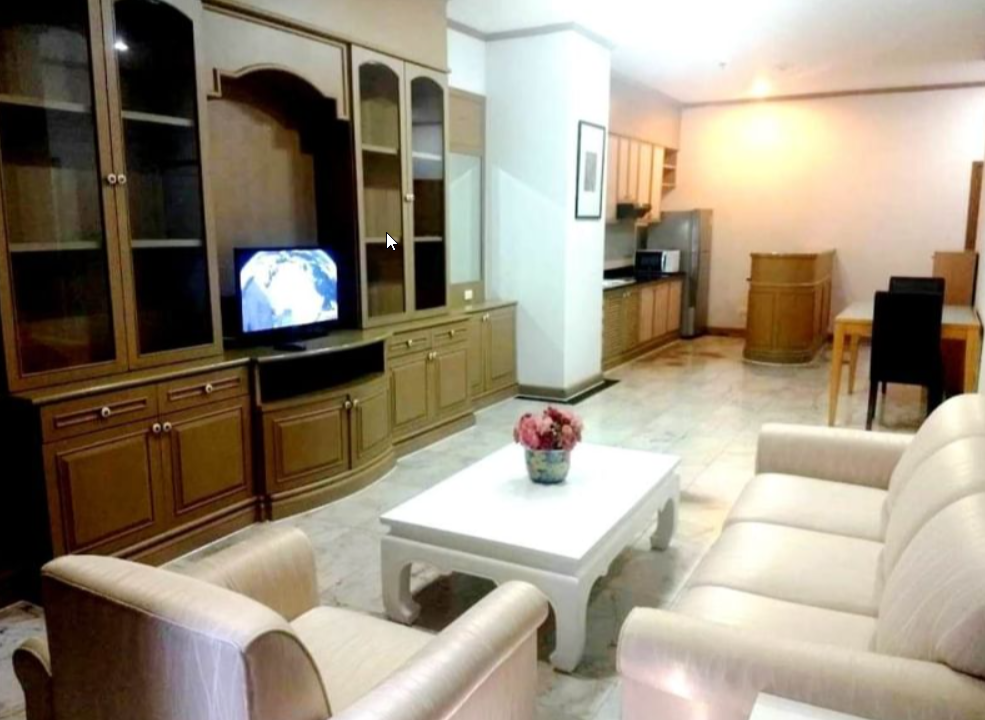 2 Bedrooms, 2 Bathrooms 80 sqm size The Waterford Park Sukhumvit 53 Tower 3 27th Flr For Rent