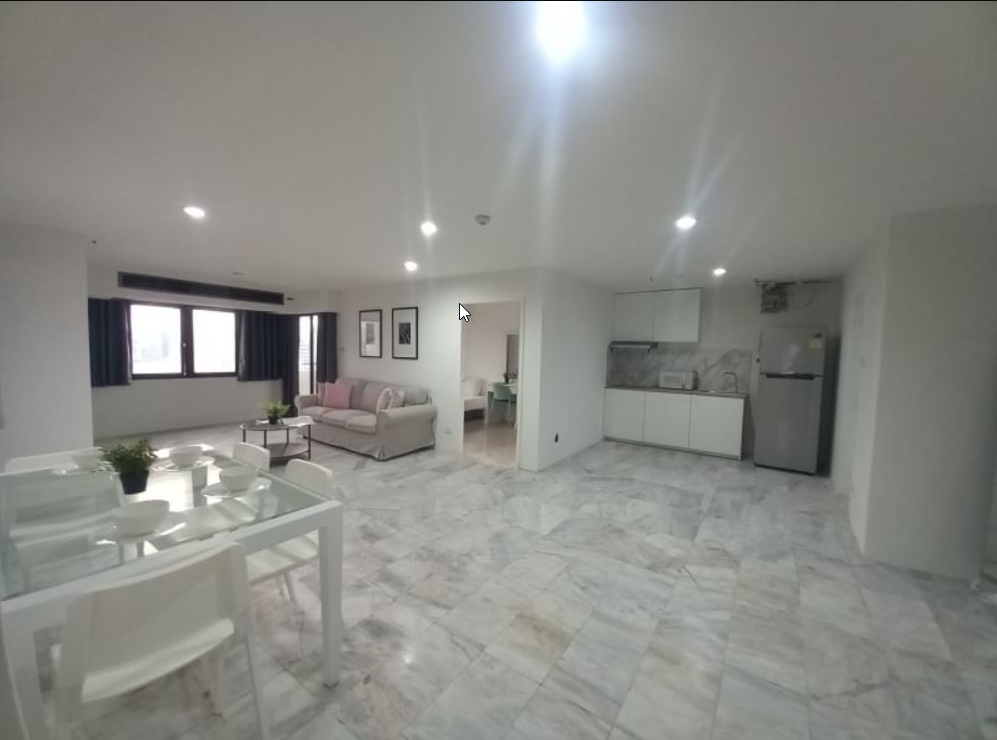 3 Bedrooms, 2 Bathrooms 129.23 sqm size The Waterford Park Sukhumvit 53 Tower 3 26th Flr For Rent