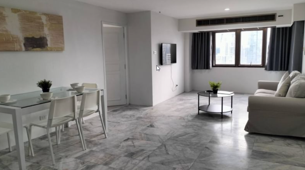 3 Bedrooms, 2 Bathrooms 129.23 sqm size The Waterford Park Sukhumvit 53 Tower 3 26th Flr For Rent