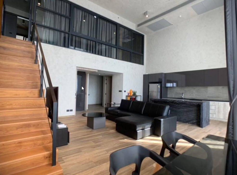 2 Bedrooms, 2 Bathrooms 120sqm size The Lofts Asoke For Rent