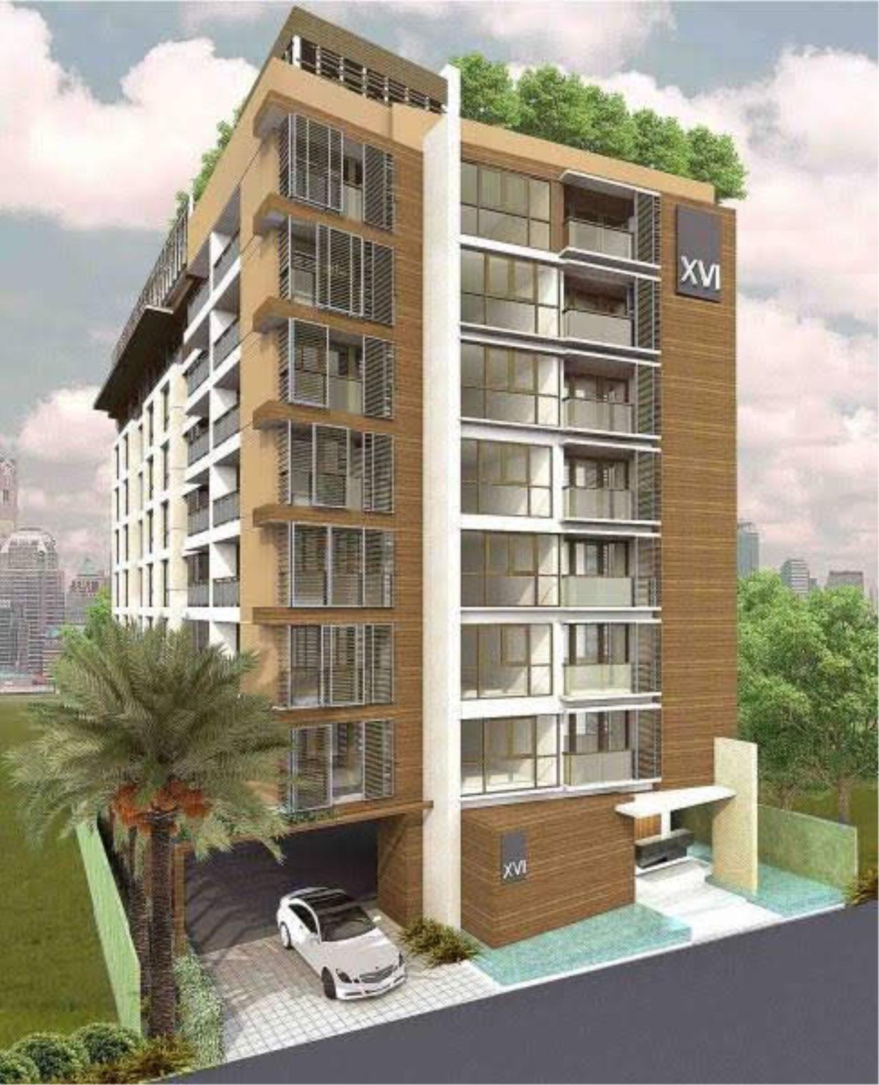 1 bedroom, 1 bathroom 38sqm size XVI The Sixteenth Condominium