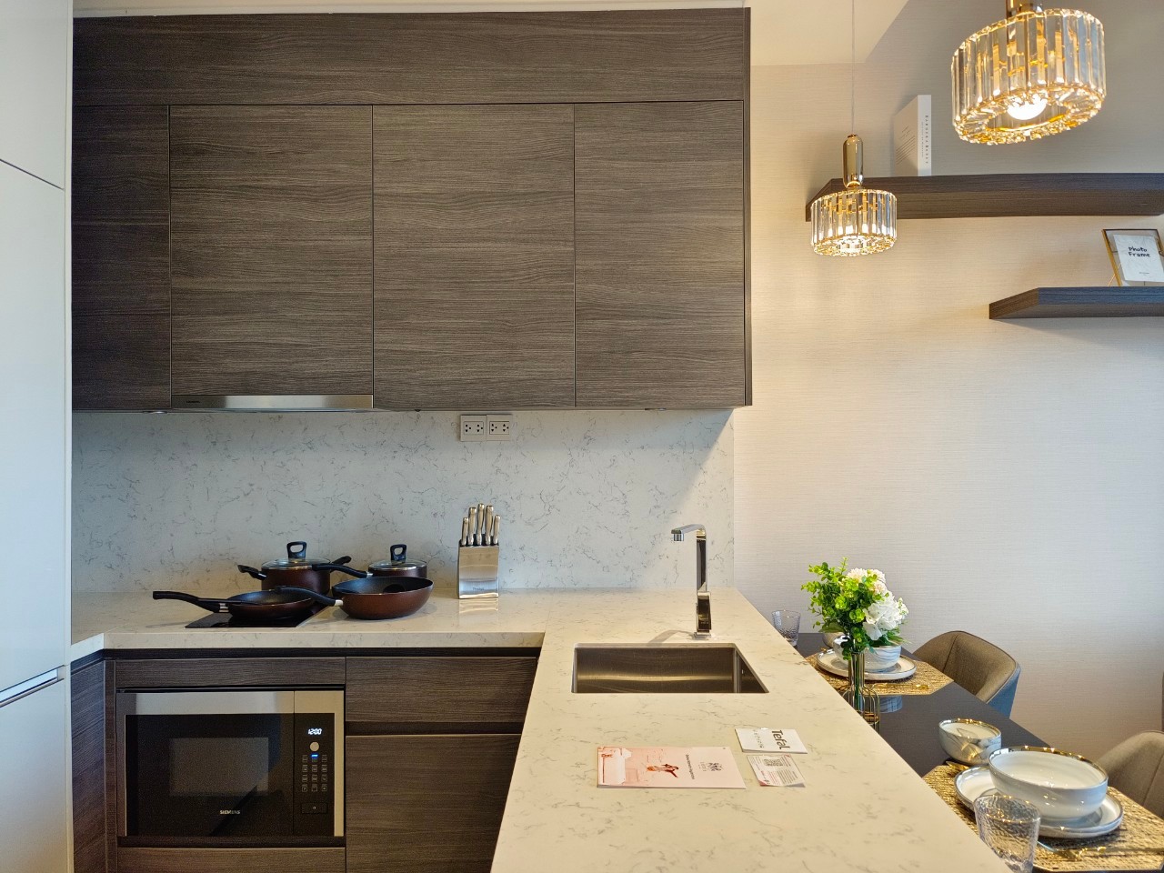 3 Bedrooms, 3 Bathrooms 205sqm size 33rd Floor  The Ritz Carlton For Rent 175,000 till May 2024 & For Sale 100MB Negotiable Price
