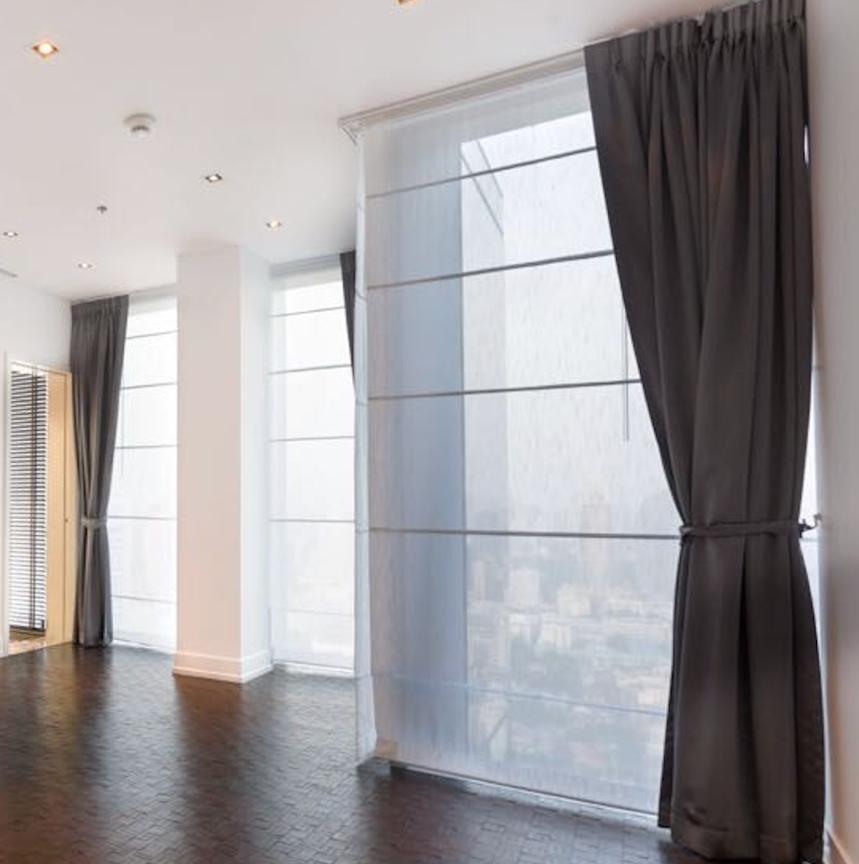 3 Bedrooms, 3 Bathrooms 205sqm size 33rd Floor  The Ritz Carlton For Rent 175,000 till May 2024 & For Sale 100MB Negotiable Price