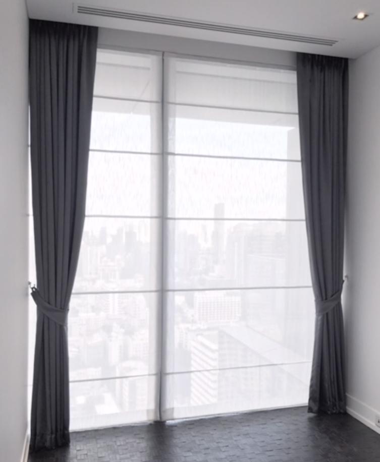 3 Bedrooms, 3 Bathrooms 205sqm size 33rd Floor  The Ritz Carlton For Rent 175,000 till May 2024 & For Sale 100MB Negotiable Price