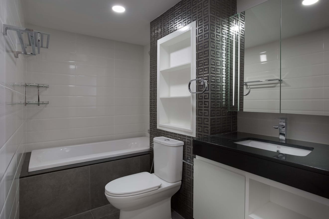 2 Bedrooms, 2 Bathrooms 80sqm size Aashiana Sukhumvit 26 For Rent 45,000THB