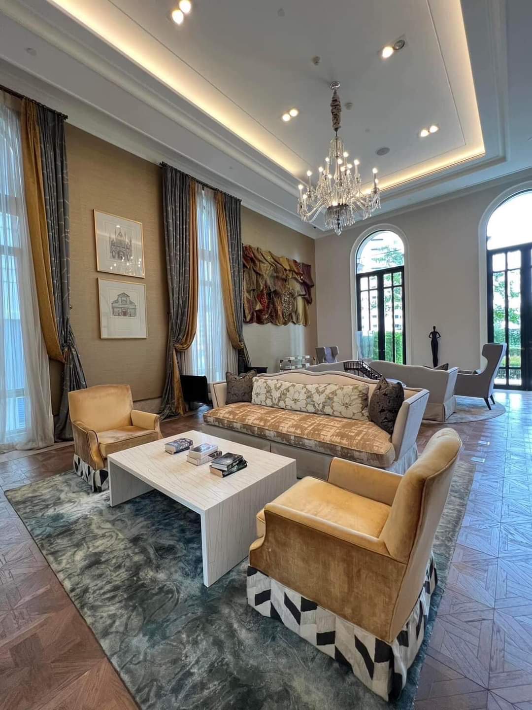 1 Bedroom, 1 Bathroom 54sqm size The Diplomat 39 For Rent 50,000THB