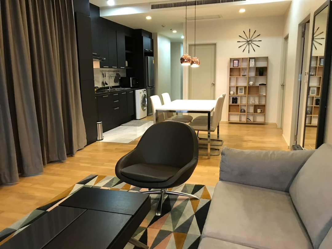 2 Bedrooms, 2 Bathrooms 88 sqm size 20th Flr Noble Reveal For Rent 65,000THB