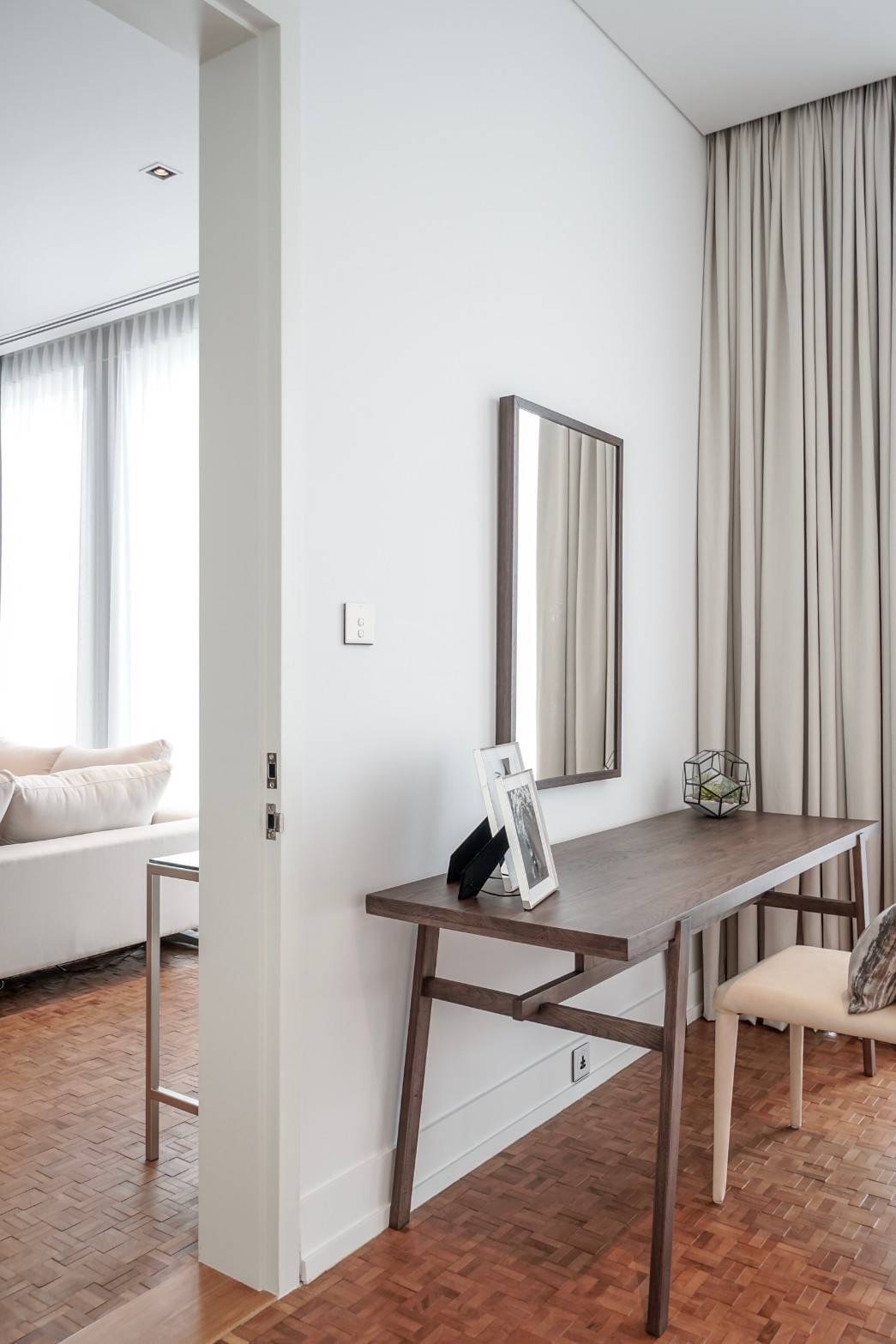 2 Bedrooms, 3 Bathrooms 135 sqm size The Ritz Carlton Residences Bangkok For Rent 150,000THB