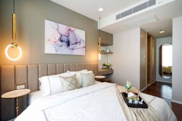 2 bedrooms, 2 bathrooms 59sqm size at Hyde Sukhumvit 11 For Rent 45K THB