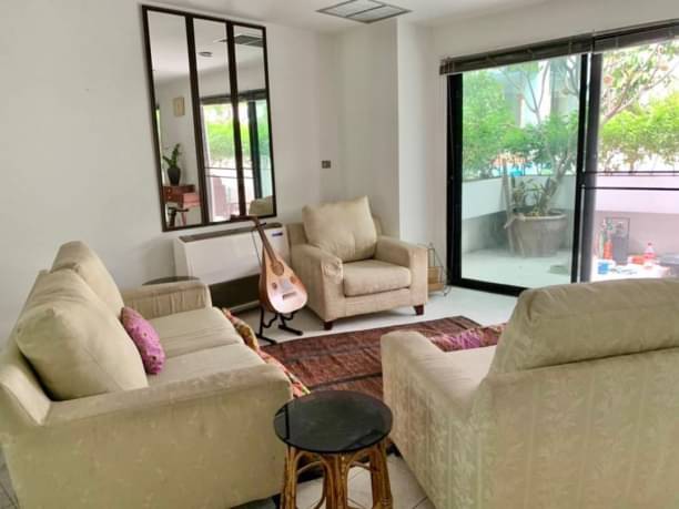 3 Bedrooms, 3 Bathrooms + Maids Room 200sqm size at Kiarti Thanee City Mansion For Rent 50,000/Month
