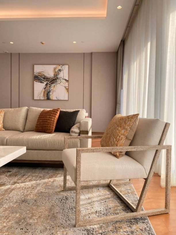 2 Bedrooms, 2 Bathrooms 144sqm size 9th Flr at The Estelle Phrom Phon For Rent 180,000/Month