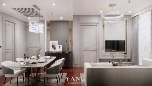 2 Bedrooms, 2 Bathrooms 82sqm 16th Flr at KHUN by YOO inspired by Starck For Rent 150,000/Month