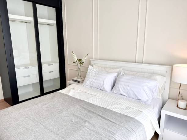 2 Bedrooms, 2 Bathrooms 65sqm size 10th Flr at Noble Around 33 For Rent 57,000/Month