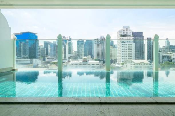 2 Bedrooms, 3 Bathrooms 237sqm size 9th Flr at Le Raffine Jambu Dvipa For Rent 160,000