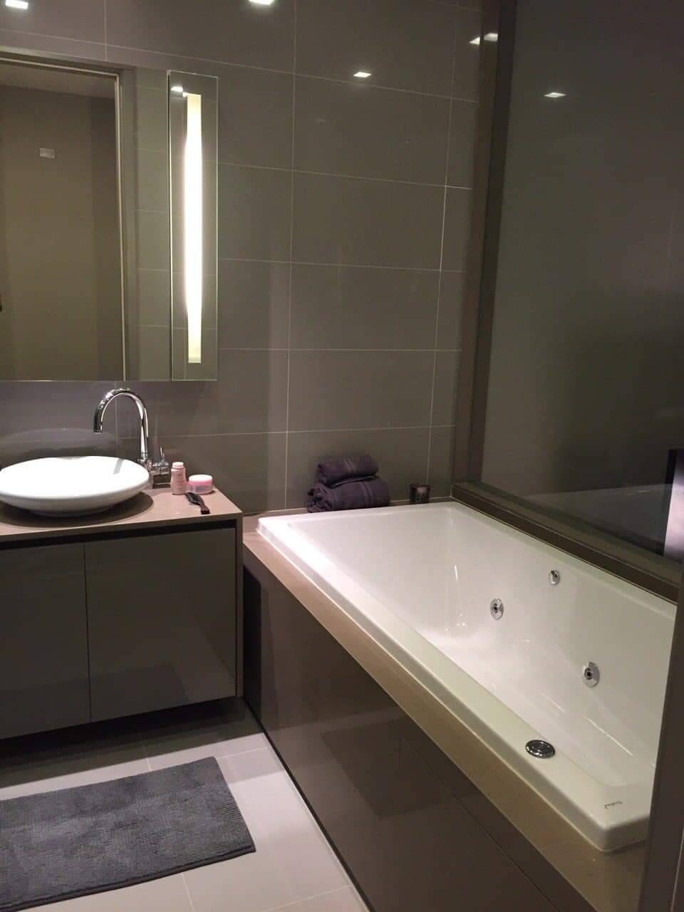 1 Bedroom, 1Bathroom 47sqm size at M Silom For Rent 35,000/Month
