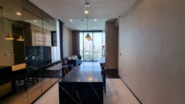 2 Bedrooms, 2 Bathrooms 72sqm size 10th Flr at The ESSE Sukhumvit 36 For Rent 70,000/Month