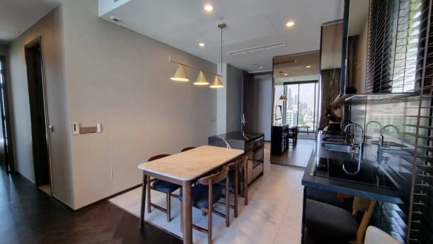 2 Bedrooms, 2 Bathrooms 72sqm size 10th Flr at The ESSE Sukhumvit 36 For Rent 70,000/Month