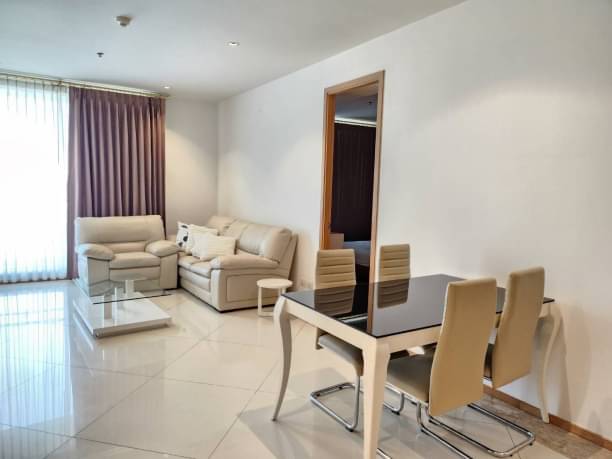 2 Bedrooms, 2 Bathrooms 100sqm size 14th Flr at The Empire Place For Rent 50,000/Month