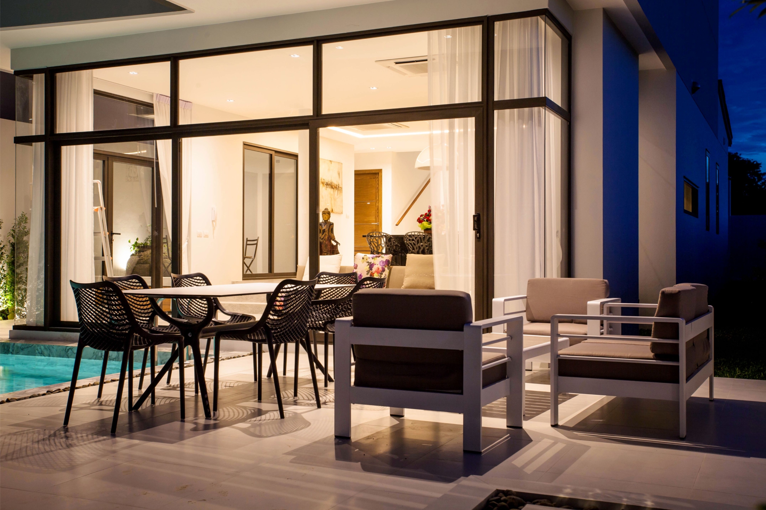 3 Bedrooms, 3 Bathrooms 260sqm @Civetta Pool Villa 1 For Rent 260,000THB/Month