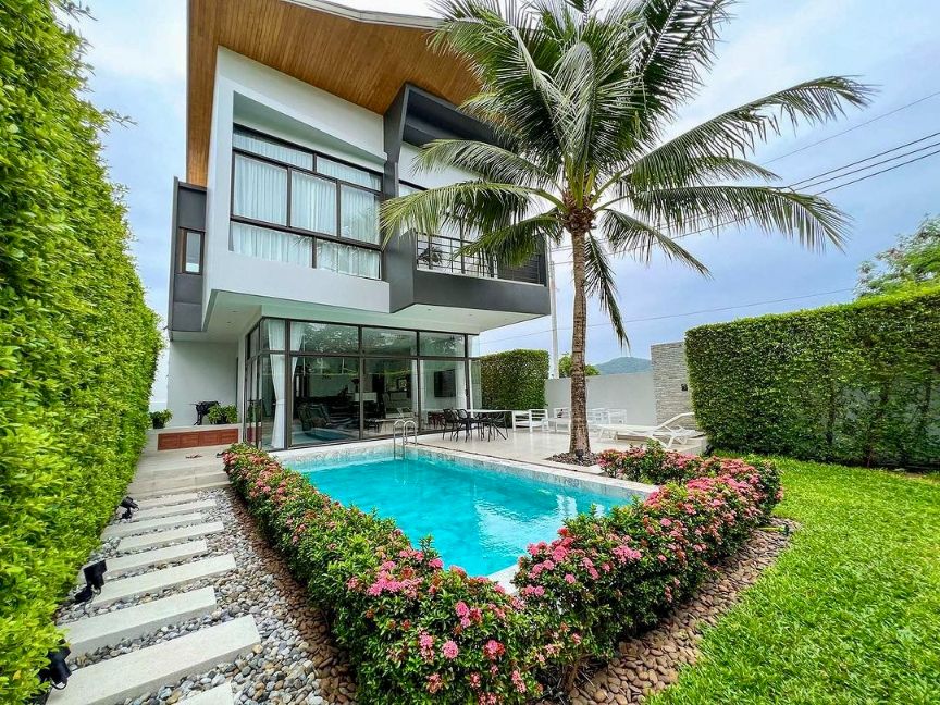3 Bedrooms, 3 Bathrooms 260sqm @Civetta Pool Villa 1 For Rent 260,000THB/Month