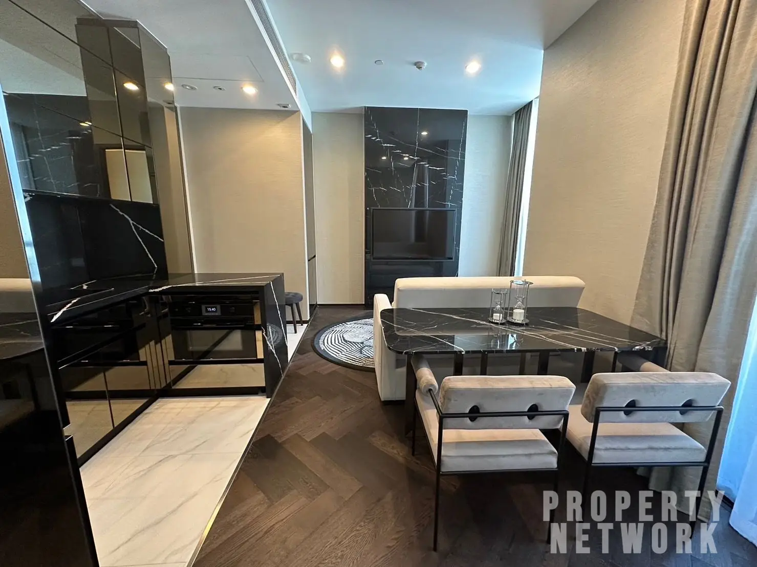 1 Bedroom, 1 Bathroom 43.37sqm @The ESSE Sukhumvit 36 For Rent 55,000THB/Month