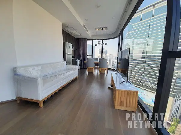 2 Bedrooms, 2 Bathrooms 64sqm @Ashton Chula - Silom For Rent 50,000THB/Month