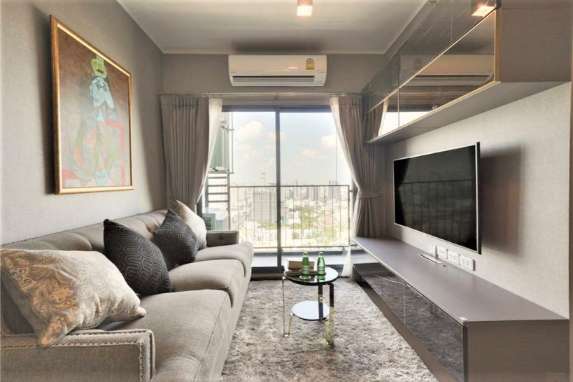 2 Bedrooms, 2 Bathrooms 52.14sqm Ideo Sukhumvit 93 For Rent 40,000THB/Month