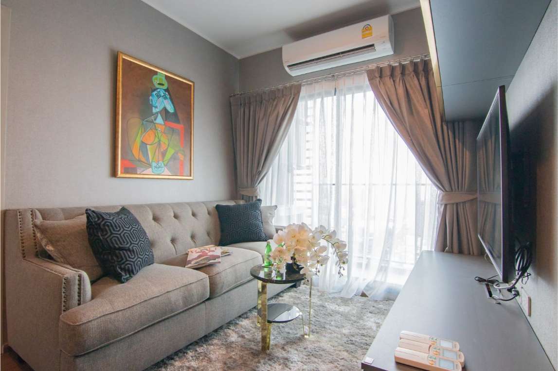 2 Bedrooms, 2 Bathrooms 52.14sqm Ideo Sukhumvit 93 For Rent 40,000THB/Month