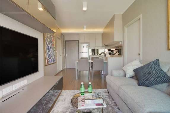 2 Bedrooms, 2 Bathrooms 52.14sqm Ideo Sukhumvit 93 For Rent 40,000THB/Month