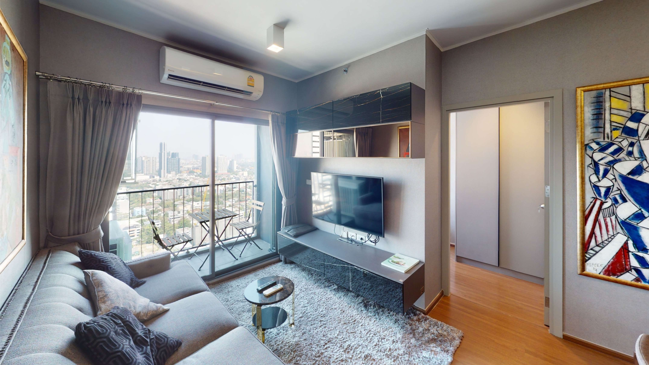 2 Bedrooms, 2 Bathrooms 52.14sqm Ideo Sukhumvit 93 For Rent 40,000THB/Month