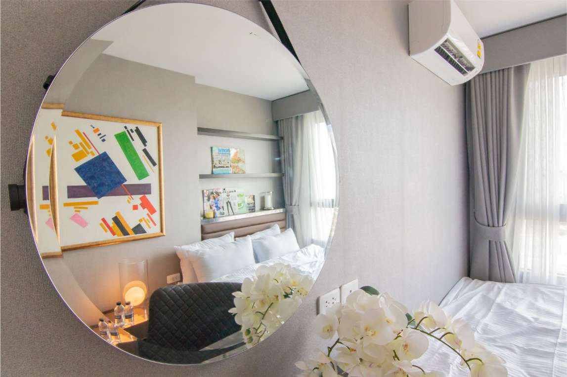 2 Bedrooms, 2 Bathrooms 52.14sqm Ideo Sukhumvit 93 For Rent 40,000THB/Month